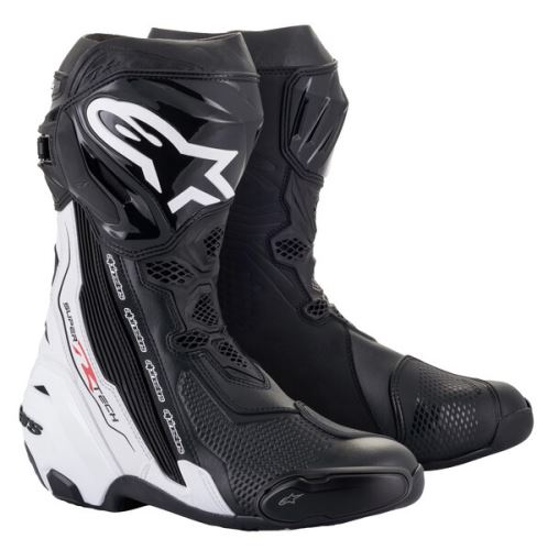 Boty SUPERTECH R, ALPINESTARS (černá/bílá) 2027