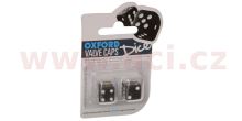 Čepičky ventilků Lucky Dice, OXFORD (černé, pár) (1)
