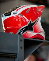 Přilba SUPERTECH S-M10 UNITE, ALPINESTARS (červená/bílá) 2026 (9)