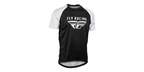 Dres SUPER D, FLY RACING - USA (černá/bílá)