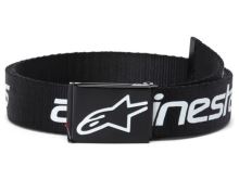 Pásek LINEAR WEB BELT, ALPINESTARS (černá/bílá)