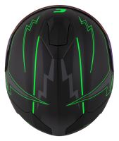Přilba Integral GT 2.1 Flash, CASSIDA (černá matná/zelená fluo/tmavě šedá) plexi s přípravou pro Pinlock 2026 (8)