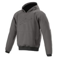 Bunda AGELESS HOODIE, ALPINESTARS (žíhaná šedá) 2027