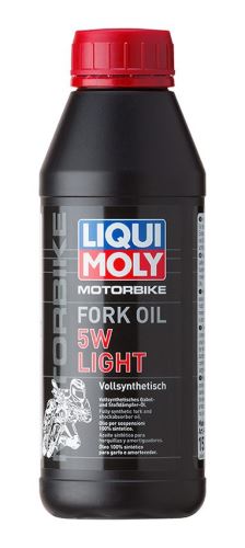 LIQUI MOLY Motorbike Fork Oil 5w Light - olej do tlumičů pro motocykly - lehký 500 ml