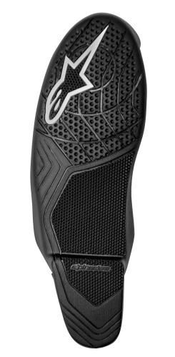 Podrážka pro boty Supertech R model od 2021 a dále, ALPINESTARS (černá/bílá, pár)