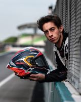 Přilba SUPERTECH R10 limitovaná edice PEDRO ACOSTA, ALPINESTARS (modrá/červená/bílá matná) (6)