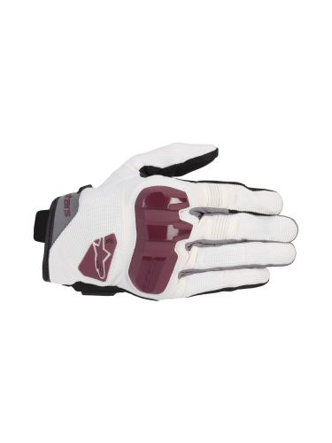 Rukavice CHROME V2, ALPINESTARS, dámské (bílá offwhite/purpurová) 2027