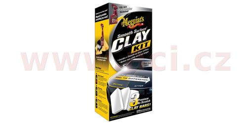 Meguiar's Smooth Surface Clay Kit - sada pro dekontaminaci laku