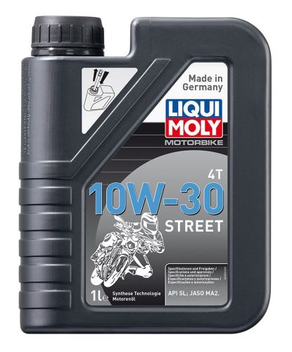 LIQUI MOLY Motorbike 4T 10W30 Street -polosyntetický motorový olej 1 l