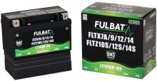 Lithiová baterie  LiFePO4  YTX7A-BS, YTZ14S-BS  FULBAT  12V, 5Ah, 300A, hmotnost 0,85 kg, 150x87x93 (1)