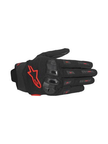 Rukavice SP X 5 AIR, ALPINESTARS (černá/červená fluo) 2027