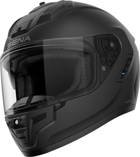 Mesh přilba s headsetem Phantom, SENA (lesklá černá)