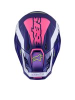 Přilba SUPERTECH S-M7 DEED, ALPINESTARS (fialová/růžová/bílá/žlutá fluo) 2027 (6)