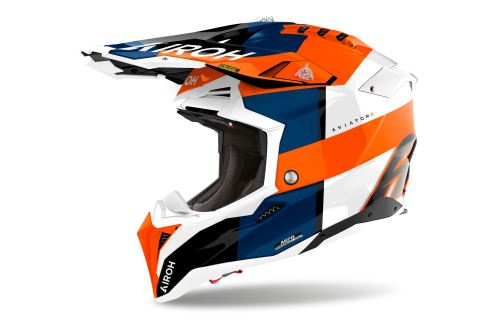 Přilba AVIATOR 3 Monarch, AIROH (oranžová lesklá) 2026