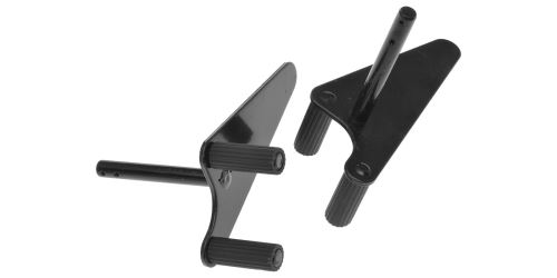 Náhradní adaptéry pro stojany M002-45, Q-TECH (pár, černé)