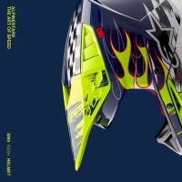 Přilba S-M5 RASH, ALPINESTARS (tmavě modrá/žlutá fluo) 2026 (13)