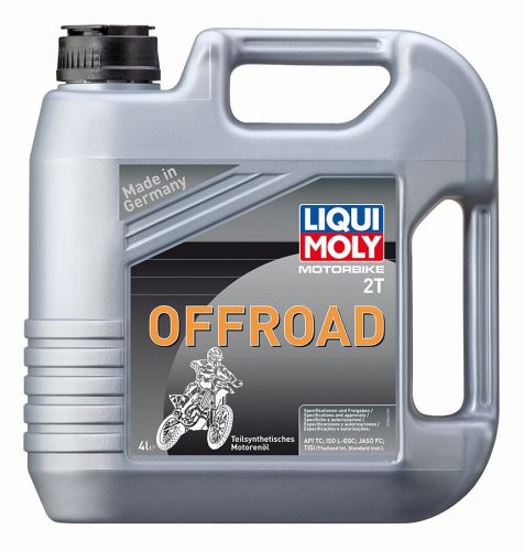 LIQUI MOLY Motorbike 2T Offroad, polosyntetický motorový 2T olej 4 l