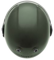 Přilba Fibre Super Hooligan, CASSIDA (černá/metalická zelená/šedá) (6)
