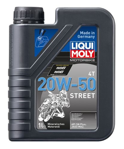 LIQUI MOLY Motorbike 4T 20W50 Street, minerální motorový olej 1 l