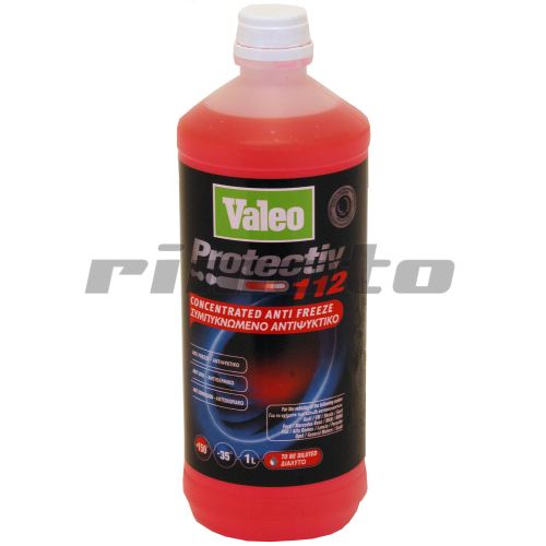 VALEO Protectiv 112 G12, 1 l (červená) nemrznoucí kapalina pro chladiče, 100  koncentrát,