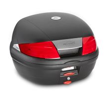 K35N MONOLOCK topcase, KAPPA (35L, černý nelakovaný + červená odrazka)
