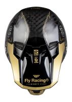 Přilba FORMULA S CARBON, FLY RACING - USA (černá/zlatá) (2)