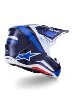Přilba SUPERTECH S-M7 RISE, ALPINESTARS (modrá/bílá) 2027 (3)