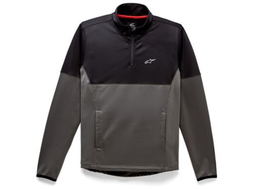 Mikina MISSION MIDLAYER, ALPINESTARS (šedá/černá)