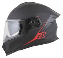 Přilba K40, ZED (černá matná/červená) 2026 (1)
