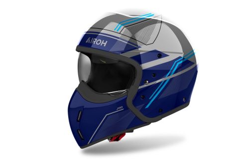 Přilba J110 Slim, AIROH (modrá lesklá) 2026