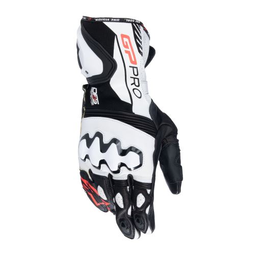 Rukavice GP PRO R 4, ALPINESTARS (černá/bílá) 2027