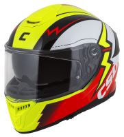 Přilba Integral GT 2.1 Flash, CASSIDA (žlutá fluo/červená fluo/černá/bílá) plexi s přípravou pro Pinlock (5)