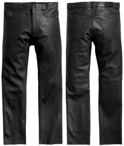 Kožené kalhoty REV IT! Canyon Pants Black (273069)