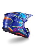 Přilba SUPERTECH S-M7 CAST, ALPINESTARS (modrá/růžová/žlutá fluo) 2027 (3)