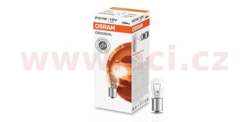 Žárovka 12V 21W (patice BA15s) OSRAM (sada 10 ks)