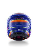 Přilba SUPERTECH S-M7 CAST, ALPINESTARS (modrá/růžová/žlutá fluo) 2027 (2)