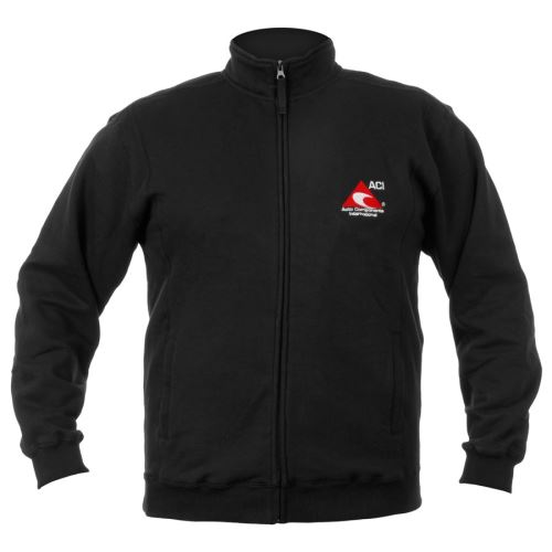 Mikina ACI černá na zip 280 g