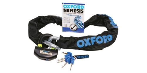 Zámek Nemesis vč. řetězu, OXFORD (délka řetězu 2 m)