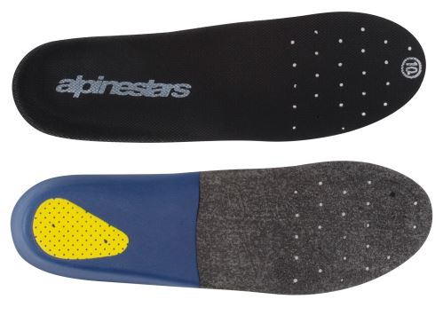 Vložky pro boty TECH 10, ALPINESTARS (šedé/modré/žluté, pár)