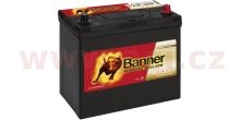 55Ah baterie, 460A, pravá BANNER Running Bull EFB 238x129x203(225) (pro vozidla Mazda, Mitsubishi, Nissan, Subaru, Toyota)