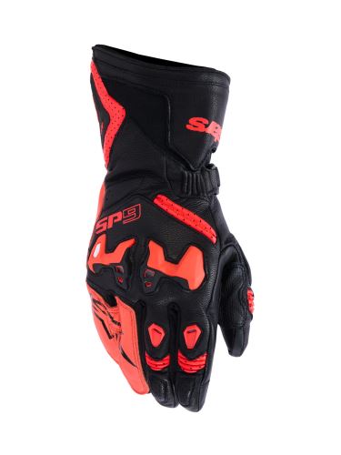 Rukavice SP-9, ALPINESTARS (černá/červená fluo) 2026