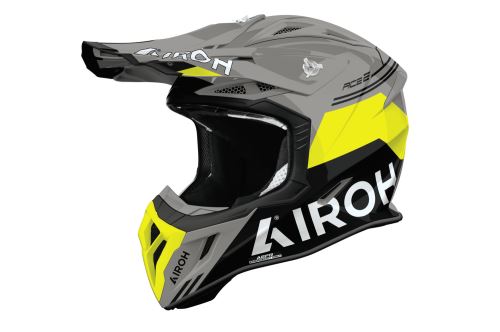 Přilba AVIATOR ACE 2 Fury, AIROH (žlutá lesklá) 2027