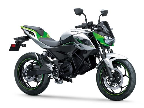 Kawasaki Z e-1 2024 Stříbrná