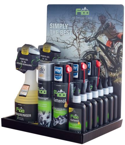 F100 stojan: Counter Dsiplay (karton)