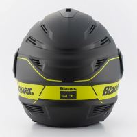 Přilba BRAT, BLAUER - USA (černá/žlutá fluo) (2)
