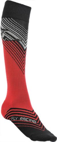 Ponožky MX, FLY RACING, dětské (červená/černá)