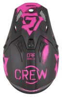 Přilba Cross Cup 2 Crew, CASSIDA (černá matná/růžová fluo) 2026 (6)