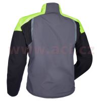 Bunda RAIN SEAL PRO, OXFORD ADVANCED (šedá/černá/žlutá fluo) (1)