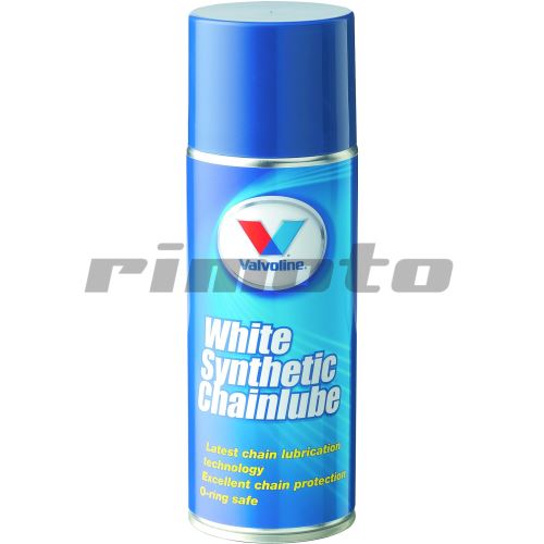 VALVOLINE WHITE SYNTETIC CHAINLUBE bílé syntetické mazivo na řetězy 400 ml