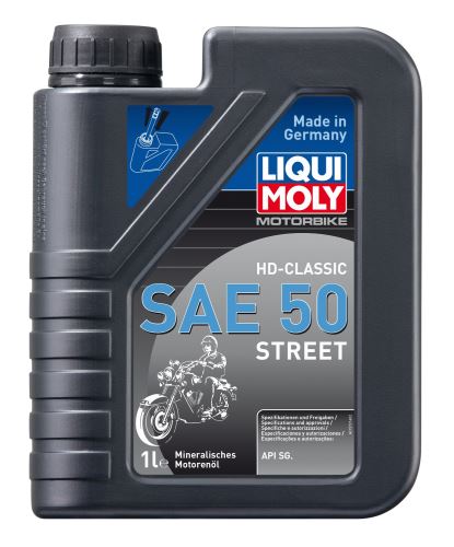 LIQUI MOLY Motorbike HD-Classic SAE 50 Street, minerální motorový olej 1 l